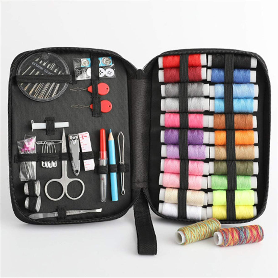 Needle and Thread Kit for Sewing, Over 97 Supplies , Basic Travel Sewing Kit, Portable Sewing Kit Premium Repair Set