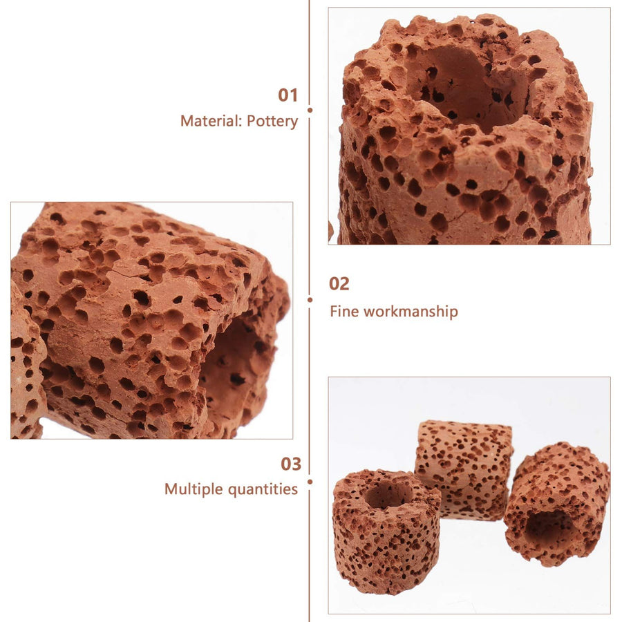 Aquatic Water Plant Fixed Ring for Aquarium Plant Weights Gravity Pot Ring Decor Pottery Holder Plant Fixed Cup