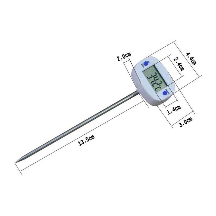 Milk Thermometer Multi-Purpose Thermometer Water Temperature-Read Meat Food Thermometer, Digital High Accuracy Kitchen