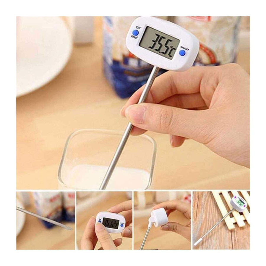 Milk Thermometer Multi-Purpose Thermometer Water Temperature-Read Meat Food Thermometer, Digital High Accuracy Kitchen
