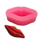 Red Lip Shape Sugar Cake Mold Fondant Cake Food Grade Silicone Mould Baking Tool Sugar Mold Chocolate Fondant Mold Chocolate