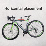 Bike Hanger Wall Mount Bike Hook Horizontal Foldable Bicycle Holder Garage Bike Storage Bicycle Hoist Heavy Duty Screws
