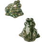 Frog Toilet Floor Bolt Caps, Ceramic Frog Toilet Bolt Caps Cute Bathroom Decor, Fun Animals Themed Gadgets for The Toilet Easy