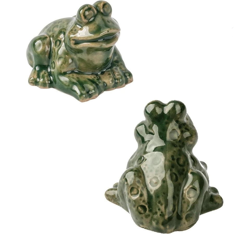 Frog Toilet Floor Bolt Caps, Ceramic Frog Toilet Bolt Caps Cute Bathroom Decor, Fun Animals Themed Gadgets for The Toilet Easy