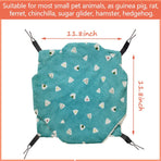 Triple-Layer Sugar Glider Hammock, Small Pet Cage Hammock, Bedding Small Animals Bed for Parrot Rat Sleeping