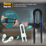 6PCS Cabinet Locks for Babies, Adjustable U-Shaped Child Safety Locks,  for Drawers for Cabinets, Closet with Secure Lock Buttons