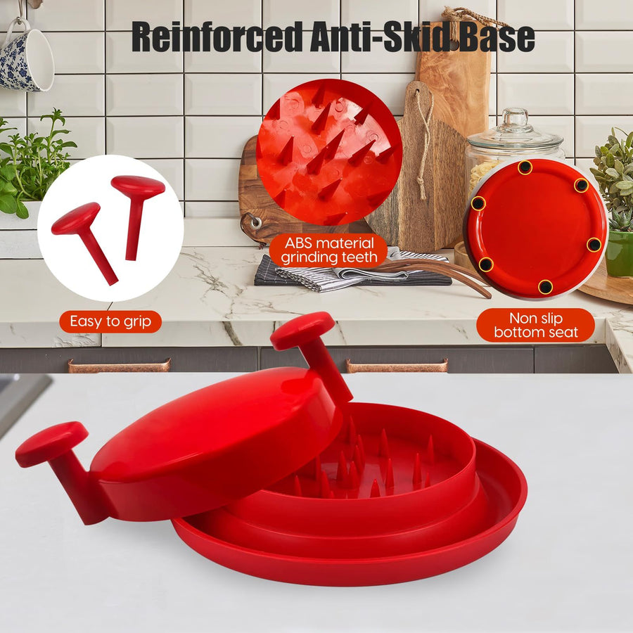 Chicken Shredder, Chicken Shredder Tool, Meat Shredder With Ergonomic Handle, Easy Cleaning, Chicken Shredder Tool Twist