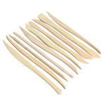 10-Piece Clay Sculpting Tools Double Ended Ceramic Wooden Clay Modeling Sculpture Tools Polymer Modeling Clay Tools
