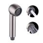 Kitchen Sink Pull Down Faucet Head Replacement 2-Functions Pull Out Sprayer Head Brushed Nickel Two stage water outlet