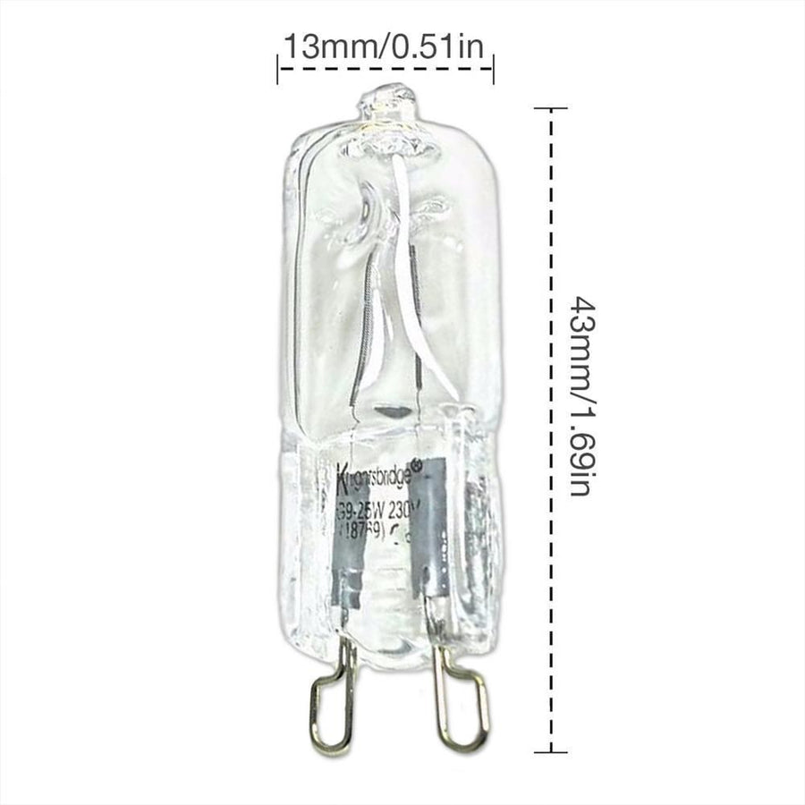 Bulbs Compatible Replacement Halogen Bulbs for Range Oven 25W Needle shaped bulb baking bulb 110-210V