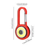 LED Keychain Flashlight,Portable Super Mini Light LED Flashlight Key Rings , Decorations to Hang on Backpacks, Keys Germplasm