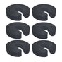 (6 Pack) Door Pinch Guards Baby Proof Doors Extra Soft Foam, Sleek Design, Child Safety, Baby Safety Finger Protectors