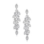 Wedding Bridal Chandelier Earrings, Crystal Rhinestone Drop Dangle Earrings  Zirconia Rhinestonefor Women Brides