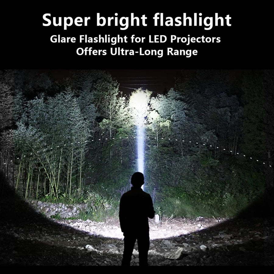 Camping Lantern Rechargeable, LED Flashlight Spotlight Lantern withCapacity Battery Powered, Portable Bright Camping Light