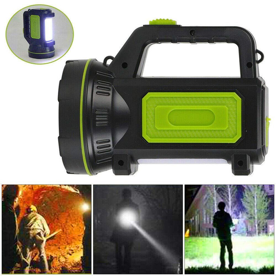 Camping Lantern Rechargeable, LED Flashlight Spotlight Lantern withCapacity Battery Powered, Portable Bright Camping Light