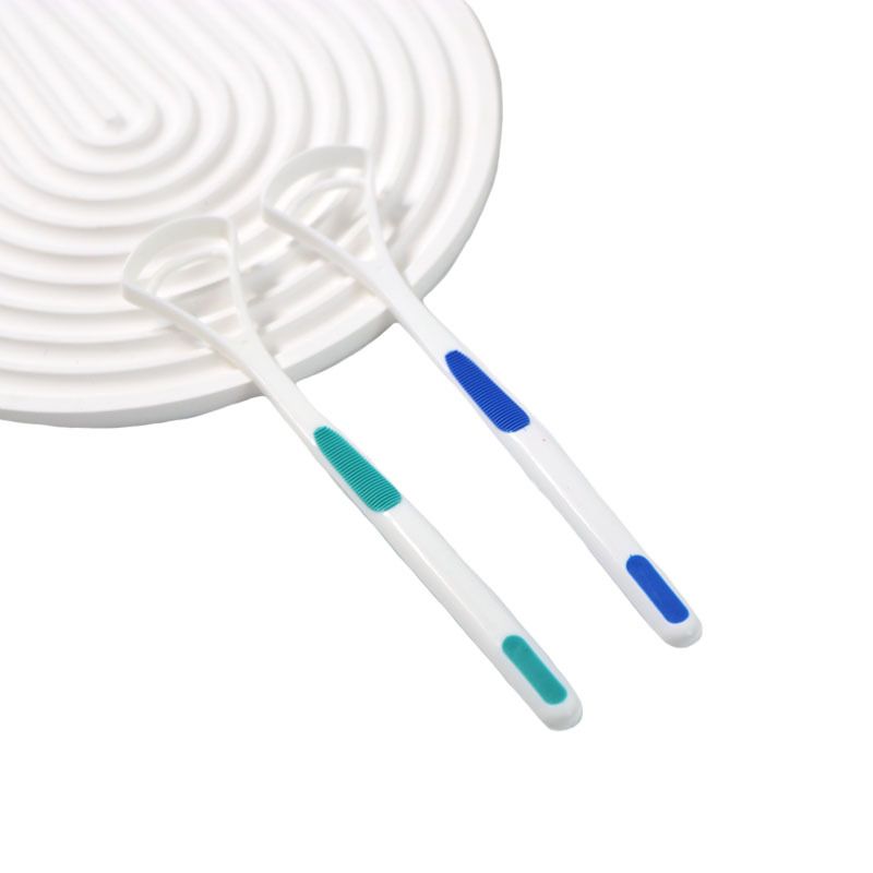 2 PCS Tongue Scraper Cleaner Tongue Coating Brush Oral Cleaning Tools Tongue Scraper to Combat Bad Breath and Help Freshen Breath