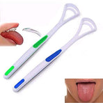 2 PCS Tongue Scraper Cleaner Tongue Coating Brush Oral Cleaning Tools Tongue Scraper to Combat Bad Breath and Help Freshen Breath
