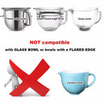 Pouring shield for kitchenaid Stainless Steel Bowl, kitchenaid Bowl-Lift Stand Mixer Accessories Splash Guard