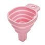 2-Pack Foldable Set Flexible Durable Easy-to-use Liquid Dispensing Funnels Kitchen Household Supplies Wide Mouth