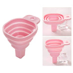 2-Pack Foldable Set Flexible Durable Easy-to-use Liquid Dispensing Funnels Kitchen Household Supplies Wide Mouth