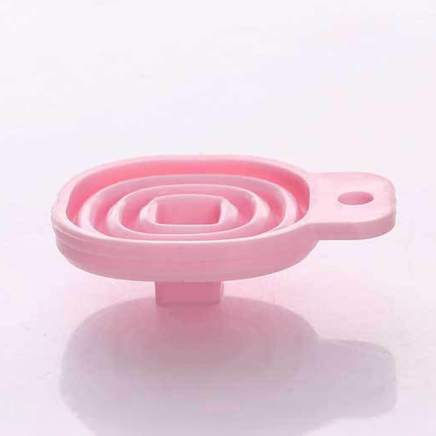 2-Pack Foldable Set Flexible Durable Easy-to-use Liquid Dispensing Funnels Kitchen Household Supplies Wide Mouth