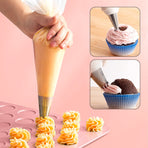 430 stainless steel piping nozzle set boxed cake piping tool milking oil puff nozzle cream glue piping nozzle
