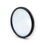 Prism Lens Filter 67mm Starlight Glare Filter Anamorphic Lens Flare Effect Filter Film Props((Blue  Linear Flares)