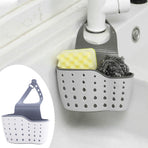 Kitchen sink holder, soap sponge drainage bracket, double-layer hanging basket, storage suction cup, kitchen storage cabinet