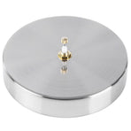 silvery 3D Clock Hands, DIY Large Clock Movement Mechanism with 39cm Long Spade Hand, 3D Wall Clocks Home Decor