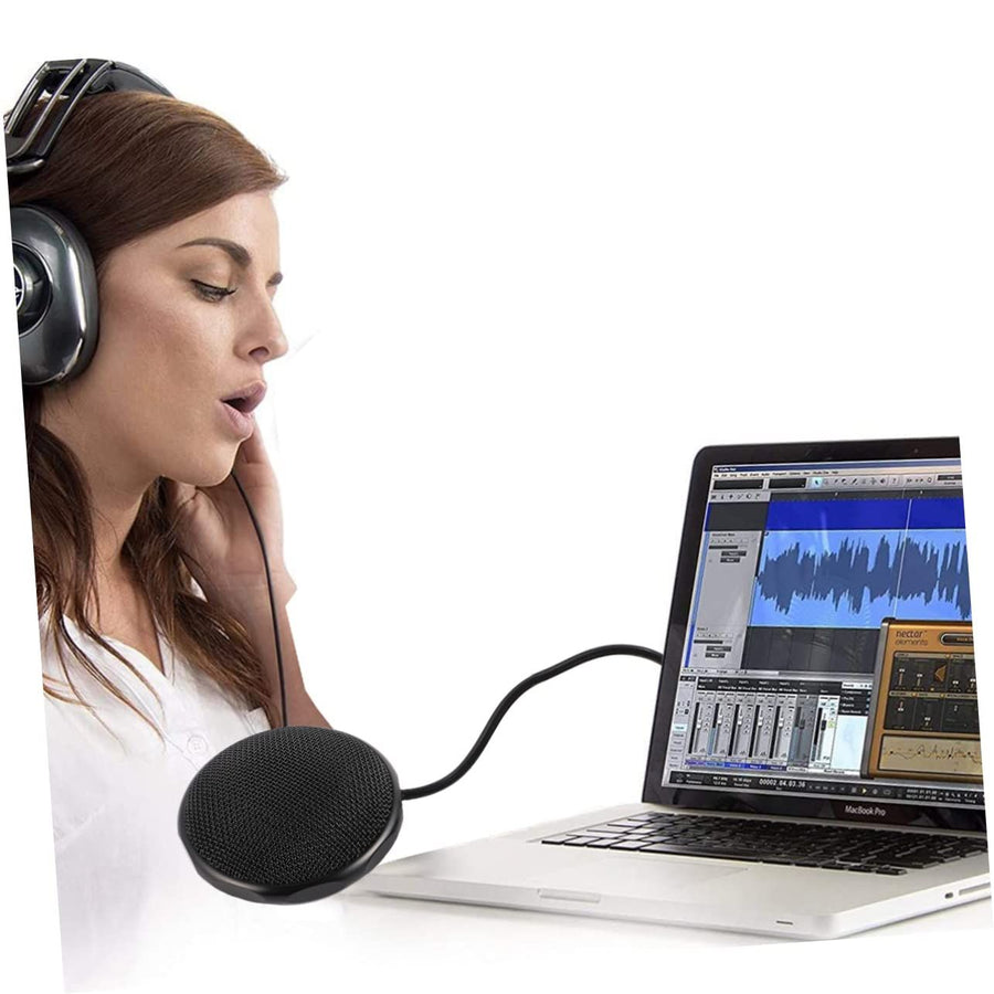 Broadcast Microphone Video Conference Microphone Conference Table Microphone Portable USB Speaker Computer Desktop Microphone