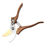 Gardening, Flower scissors Florist clippers, Hand Held Pruners for Gardening Heavy Duty, Pruning shears for garden (Wood grain)