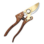Gardening, Flower scissors Florist clippers, Hand Held Pruners for Gardening Heavy Duty, Pruning shears for garden (Wood grain)