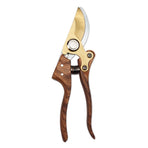 Gardening, Flower scissors Florist clippers, Hand Held Pruners for Gardening Heavy Duty, Pruning shears for garden (Wood grain)