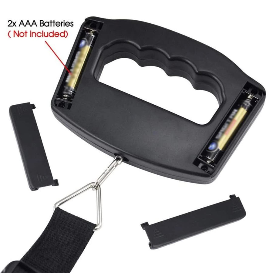 Luggage Scale, LCD Display Travel Fish Digital Luggage Scales 50kg/10g Portable Electronic Hanging Backlight Balance Weighing