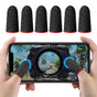 6 Piece Finger Sleeve for Gaming Mobile Game Controller Finger Thumb Sleeve Anti Sweat Breathable Seamless Touchscreen