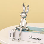 Sitting Rabbit Decorations Home Decorations Rabbit Statues Desktop Rabbit Statues Desktop Easter Rabbit Statues