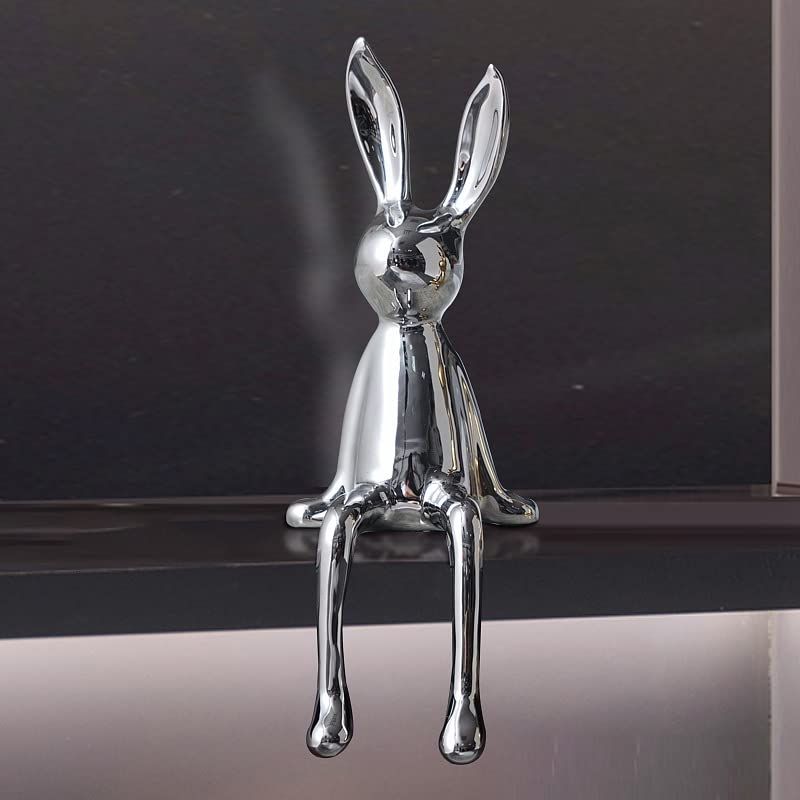 Sitting Rabbit Decorations Home Decorations Rabbit Statues Desktop Rabbit Statues Desktop Easter Rabbit Statues