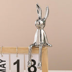 Sitting Rabbit Decorations Home Decorations Rabbit Statues Desktop Rabbit Statues Desktop Easter Rabbit Statues
