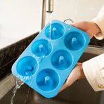 Silicone Donut Mold for  Doughnuts,  Food Grade Silicone Bagels Baking Pan, Non-Stick, Dishwasher Safe