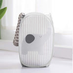 Foldable Laundry Basket, Cartoon Animal Laundry Hamper Bag, Durable Portable Folding Laundry Bin for Bedroom