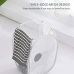 Foldable Laundry Basket, Cartoon Animal Laundry Hamper Bag, Durable Portable Folding Laundry Bin for Bedroom