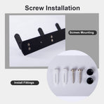 Hanging clothes hooks, hat racks, clothes hooks, towel hooks, bathroom kitchen hooks, storage hooks, non perforated space aluminum