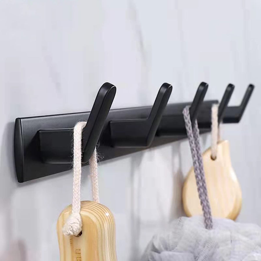 Hanging clothes hooks, hat racks, clothes hooks, towel hooks, bathroom kitchen hooks, storage hooks, non perforated space aluminum
