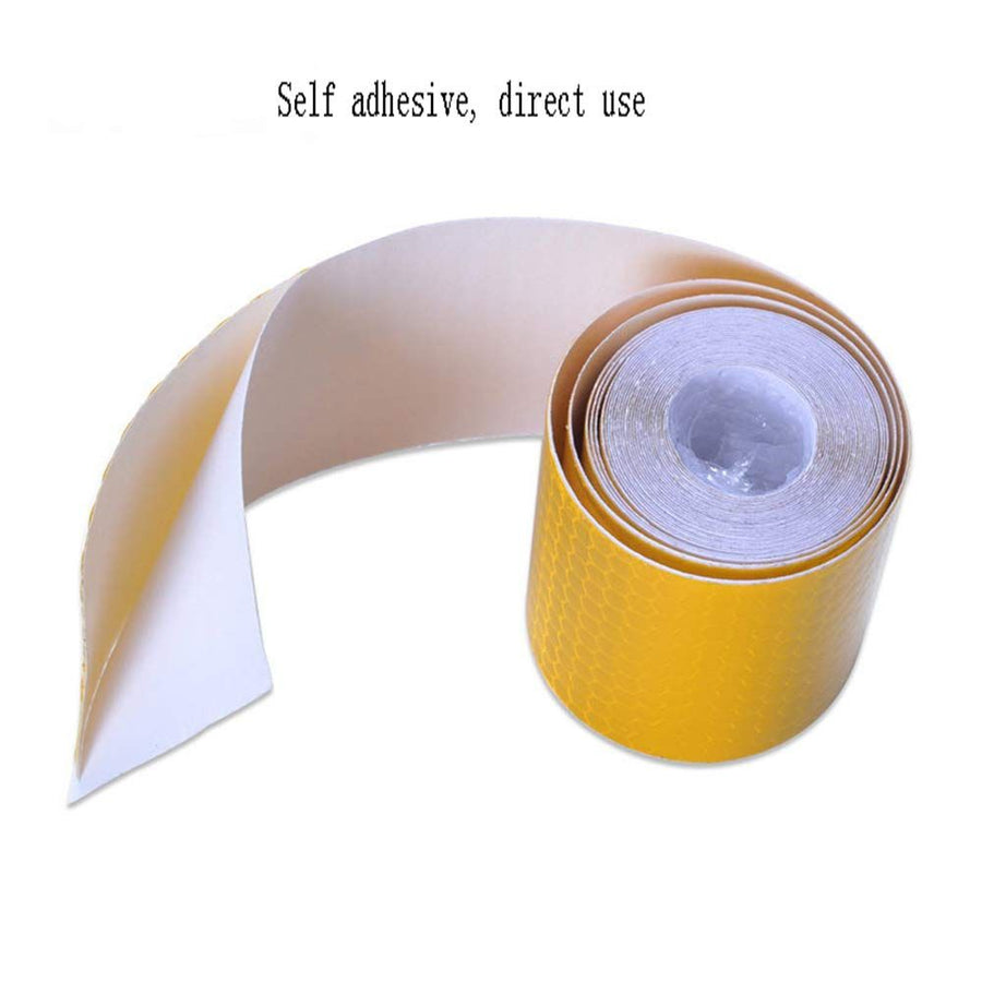 Reflective Warning Tape 3 Pcs Self-Adhesive Reflective Safety Warning Tape 1m5cm Reflector Tape Security Marking Tape