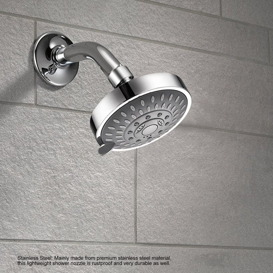 Concealed top spray five level water-saving small shower head, bathhouse hotel shower head set, rain shower head