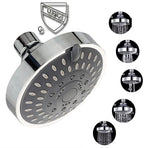 Concealed top spray five level water-saving small shower head, bathhouse hotel shower head set, rain shower head