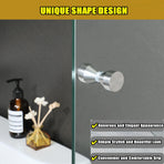 Shower Glass Door Handle,Heavy Duty Sliding Shower Doors Knob,Double Side Pull Hardware Replacement Parts