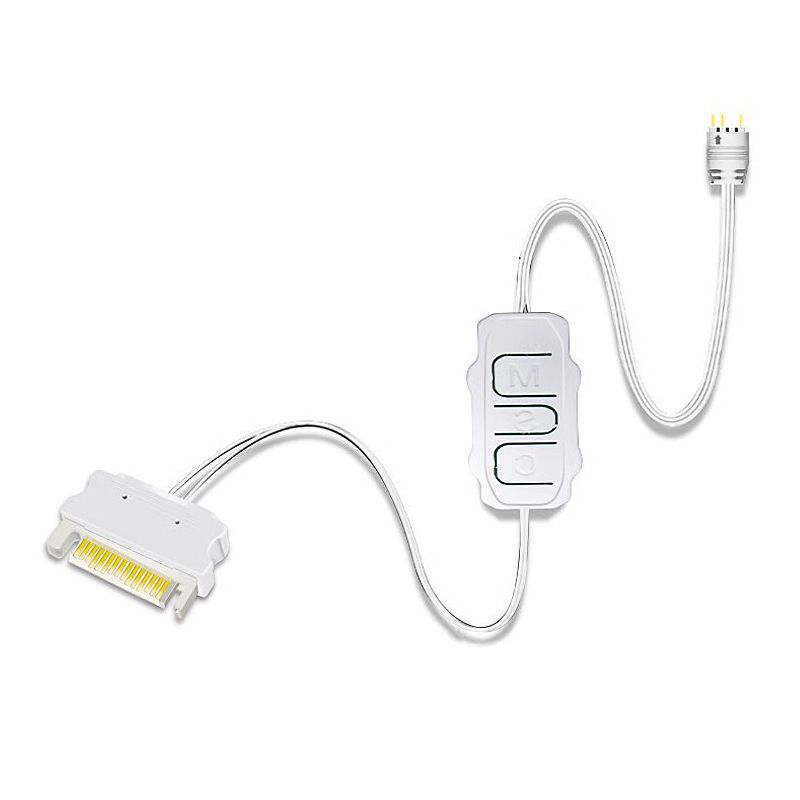 2pcs Controller Controller Plastic Power Supply Light Stripe Remote Controller Controller 5V 3 Pin RGB Controller Cable