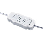 2pcs Controller Controller Plastic Power Supply Light Stripe Remote Controller Controller 5V 3 Pin RGB Controller Cable