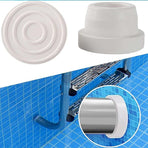 2x Outside Pool Ladder Bumpers For Inground Pool Ladder Rubber End Caps For Standard Swimming Poo